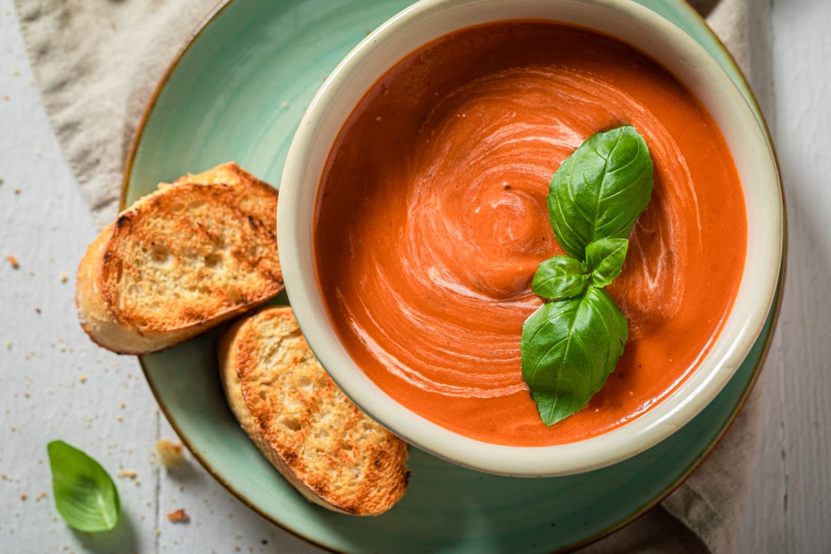 Classic Tomato Basil Soup