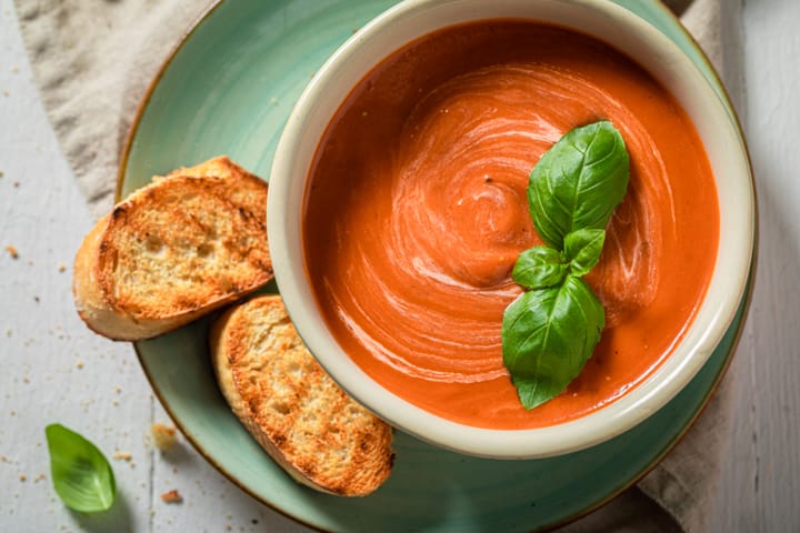 Classic Tomato Basil Soup